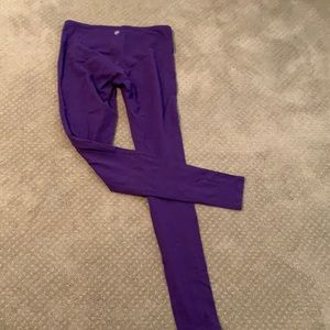 Athleta Purple Leggings